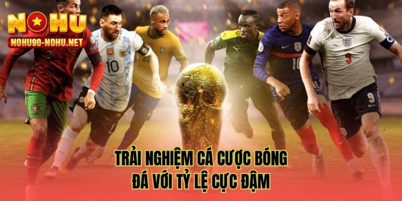 Trải nghiệm cá cược bóng đá với tỷ lệ cực đậm